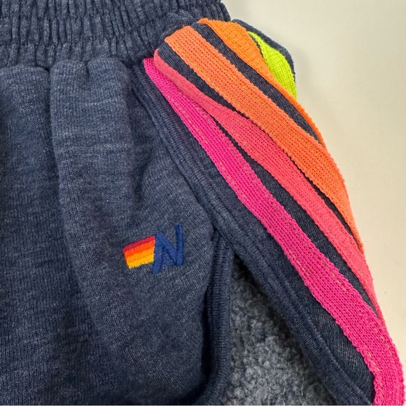 Aviator Nation 5 Stripe Jogger Shorts - Picture 3 of 7